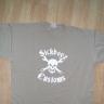 KHAKI T, OFF WHITE LOGO