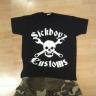 KIDS/SKATER/SKULL/GOTH/EMO/BIKER SICKBOYZ CUSTOMS TEE