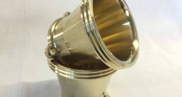 Solid Brass Air Intake Bell Mouth for CV Carb