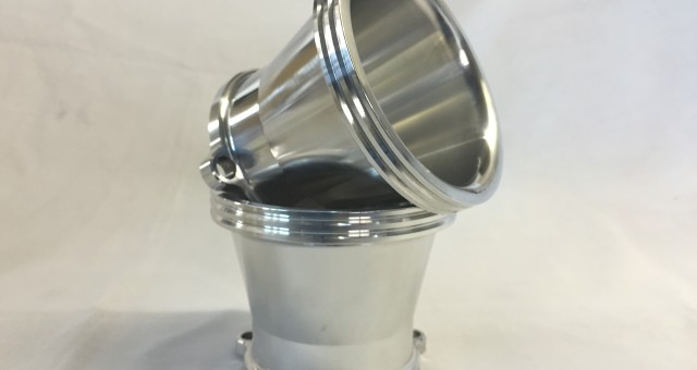 Polished Air Intake Bell Mouth for CV Carb