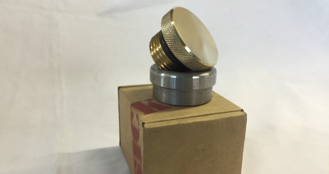 Brass Smooth Weld Gas/Oil Cap