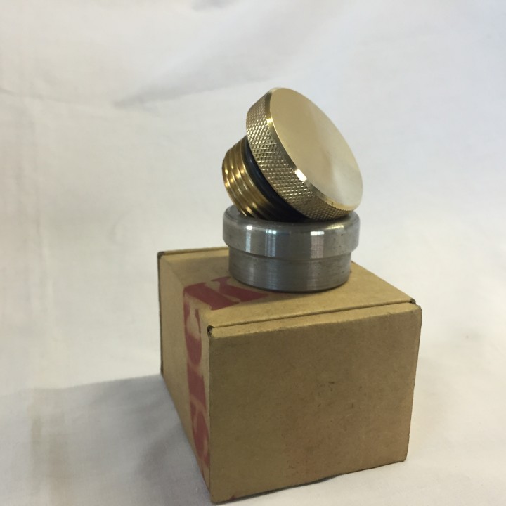 Brass Smooth Weld Gas/Oil Cap