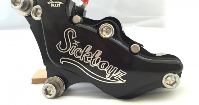 Sickboyz Brake Calipers Black Anodised